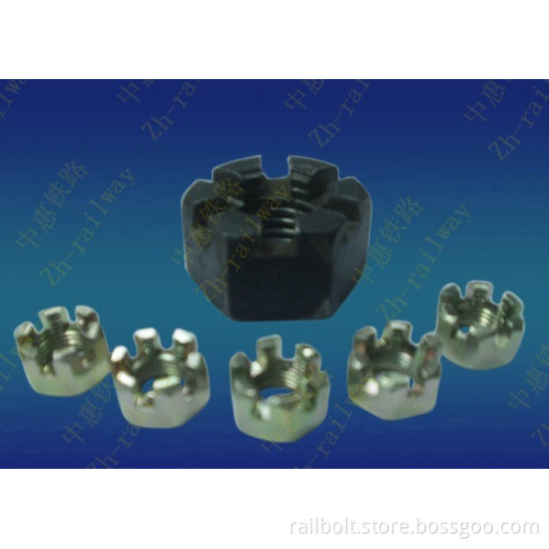 Hex Slotted Nuts (ZH-081)